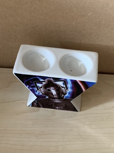 Vintage who double egg cup - who,