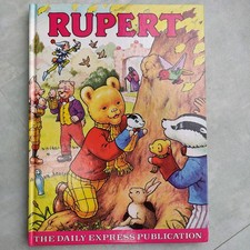 Vintage 1980 RUPERT Bear Daily