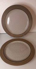 Purbeck Pottery Portland - Studland  - 2 x Round Platters Plates 31.5cm - 12.25"