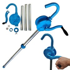 Heavy Duty Rotary Barrel Pump Manual Hand Pump for 205L 45 Gallon Drums | 10 GPM