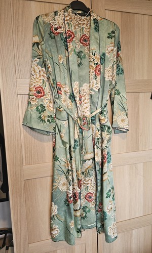 Zara green floral print - zara,