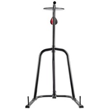 2 in 1 Heavy Duty Punching Bag Frame Boxing Punching Fitness Stand Steel