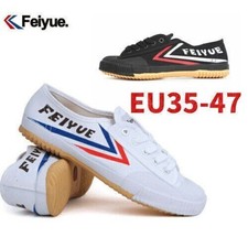 Feiyue Canvas Men Ladie Track Field Training Casual Parkour Sports Shoes UK-New