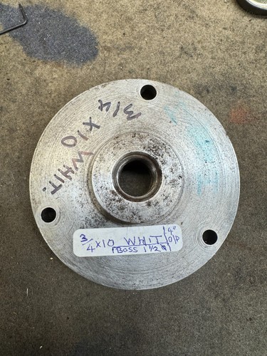 Lathe chuck back - back, suit