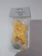 Set of 6 vintage IKEA TJALLA  YELLOW STAR SHAPED DOOR  CABINET KNOBS  HANDLES