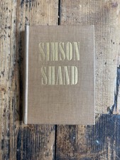SIMSON SHAND - 1939 - Hardback