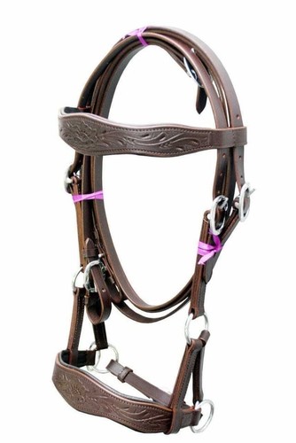 Sidepull bridle bitless - bitless,