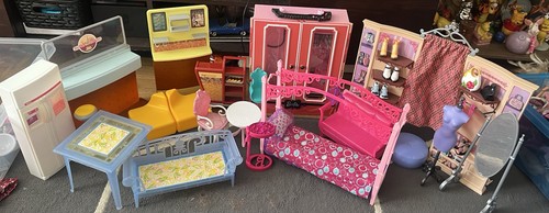 Barbie scene furniture - scene,