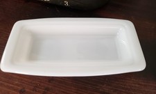 Vintage Pyrex Butter Dish Underplate White #12 Made USA