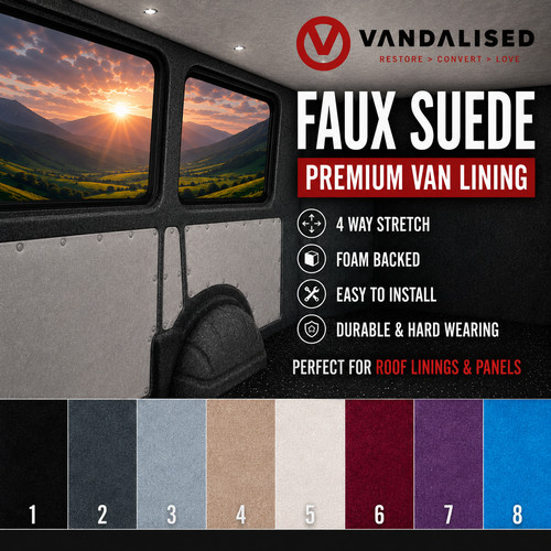 Stretch suede car van - van,