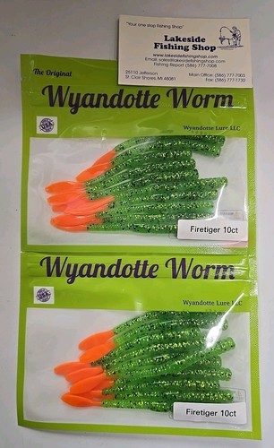 Wyandotte worm paddle - wyandotte, 4"