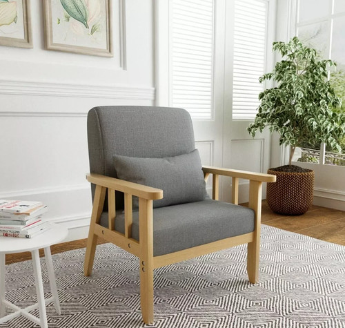 Mondeer wooden armchair - wooden, sofa