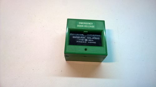 Emergency door release break - release,