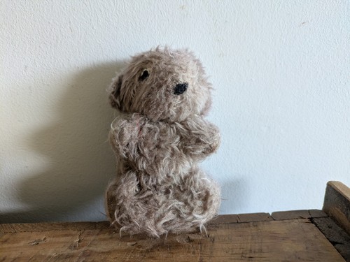 Vintage small miniature teddy - miniature,