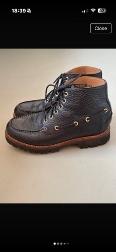 Grenson grain leather boots - grenson,