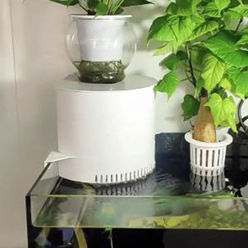 Hanging filter box waterfall - filter,