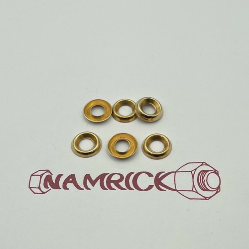 Solid brass surface screw cup - solid,
