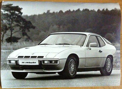 Porsche 924 turbo black - porsche,