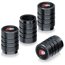 Black Anti Dust Valve Stem
