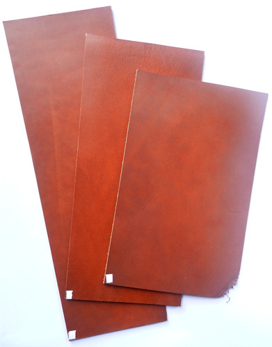 5mm thick veg tan - , saddle