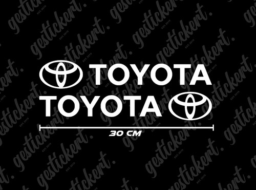 Sticker for toyota - sticker,