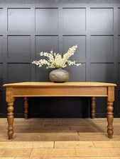 Vintage Solid Pine Table  /