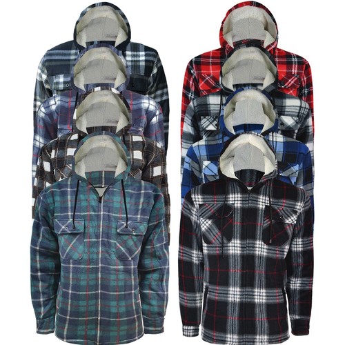 Mens sherpa fleece - fleece, lined