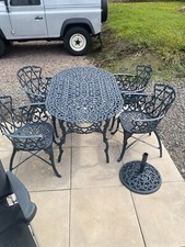 Cast Iron  Metal garden   Table And Chairs