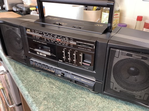 Jvc vintage boombox - jvc,