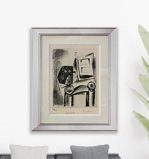 Pablo Picasso, Hand Signed Original Litho Print Certificate Appraisal
