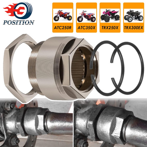 Rear axle lock - axle, sleeve