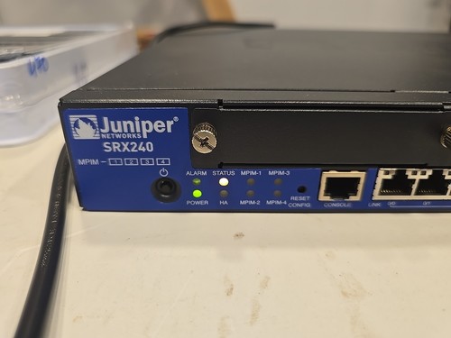 Juniper srx240h services - juniper,