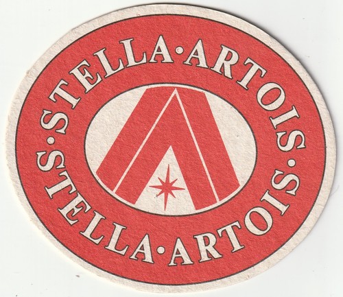 Beer mat stella artois - beer,
