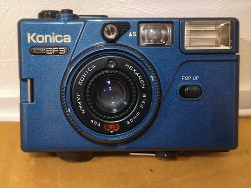 Konica c35 ef3 blue hexanon - konica,