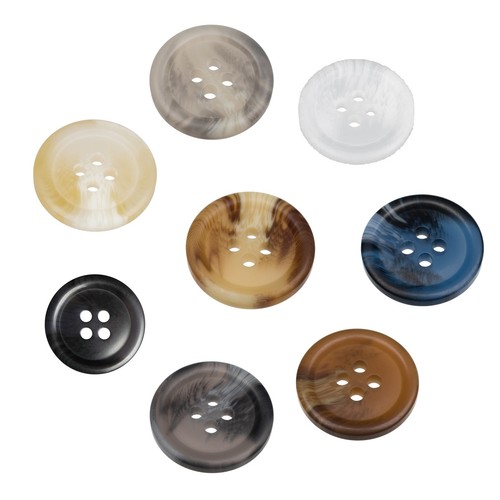 Mock horn buttons - buttons, 4
