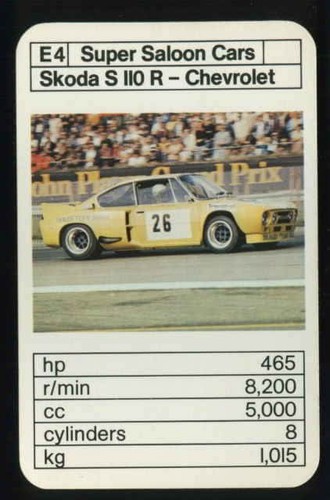 Skoda 110 chevrolet - s,