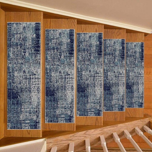 Modern tumbled pattern stair - pattern,