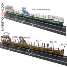 Scalextric Slot car Pit Buildings - #037 Pit Wall Series Multi Pack, Monza
