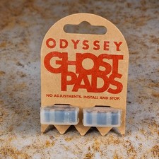 Odyssey Ghost BMX Brake Pads Black Normal Red Medium Clear Soft