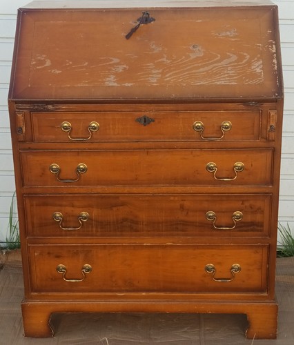 Antique vintage bureau - antique,