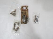 Vintage Merriman Bronze Spinnaker Whisker Boom Pole End Trident Logo Sail Boat