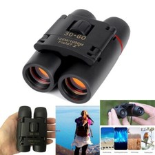 Portable 30x60 Mini Binoculars Day And Night Compact Vision Outdoor Telescopes