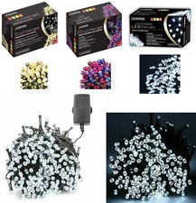 BATTERY OPERATED LED XMAS FAIRY LIGHTS WITH TIMER INDOOR OUTDOOR CHRISTMAS PARTY