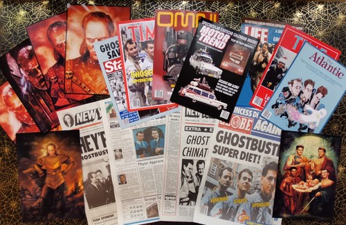Ghostbusters magazine paper - magazine,