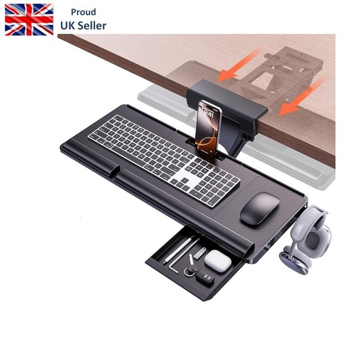 Under desk keyboard - under-desk,