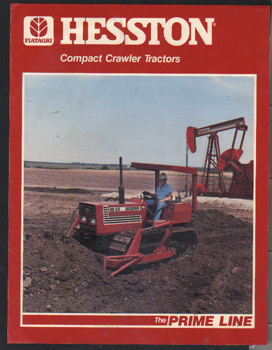 1985 hesston compact crawler - hesston,