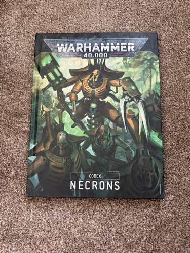 Warhammer 40k necron codex 9th - 40k,