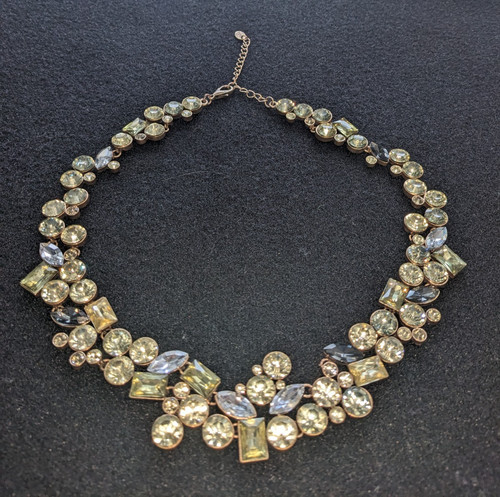 Stunning diamante collar - diamante,