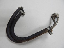 TRIUMPH 650 OIL PIPE & HERRGINBONE OIL LINES W/ OEM HOSE CLAMPS T120 TR6 70-4594