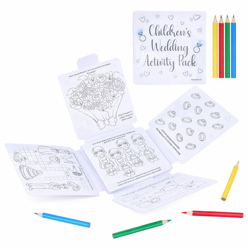 Kids wedding activity pack - wedding,